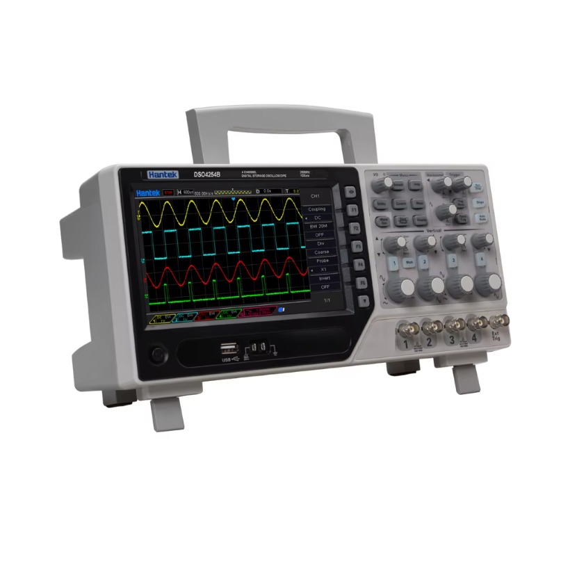 Hantek DSO4000B Series Digital - огляд і ціна Digital Storage Oscilloscope 100Mhz 4Ch