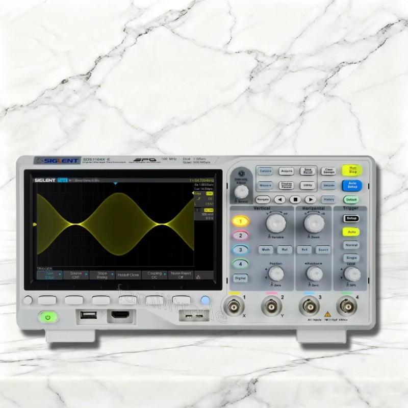 1PC SIGLENT SDS1104X-E 100MHz  - огляд і ціна Digital Storage Oscilloscope 100Mhz 4Ch
