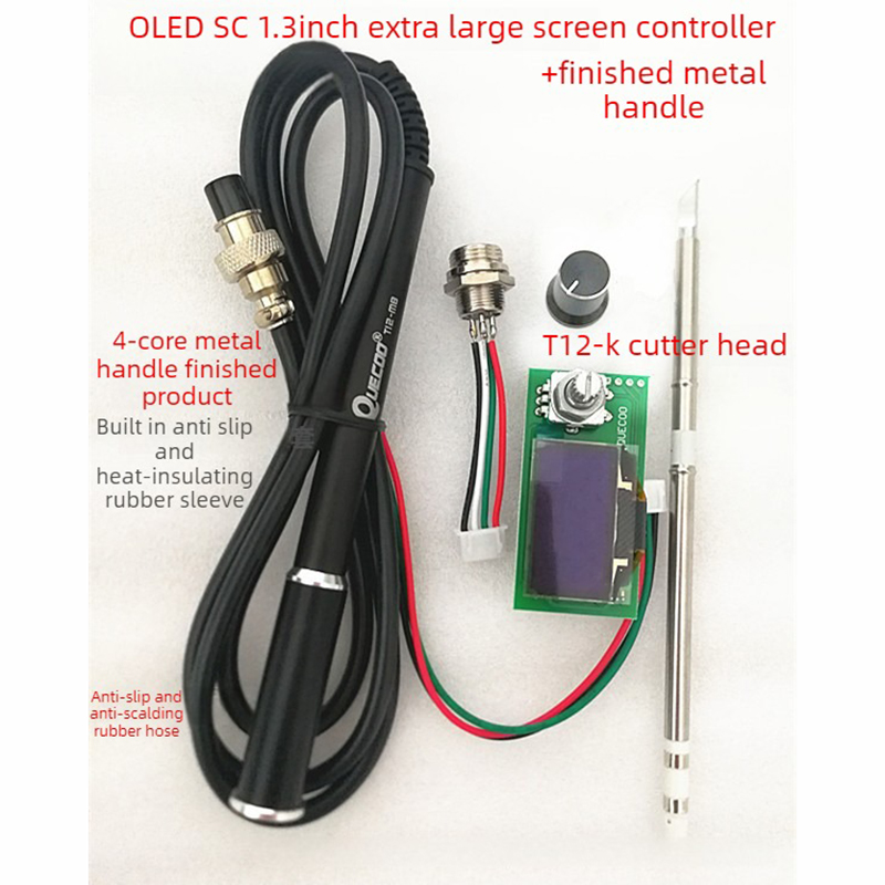 For T12-SC OLED 1.3-inch Scree - огляд і ціна Soldering Station T12 Oled
