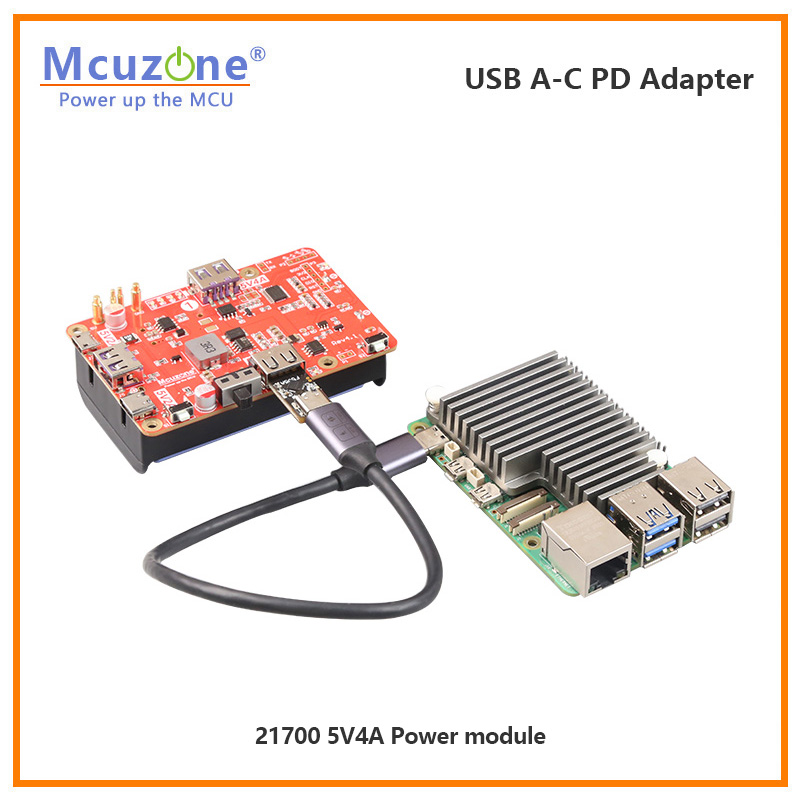 Raspberry Pi5 USB A-C PD Adapt - огляд і ціна Banana Pi Bpi-M5