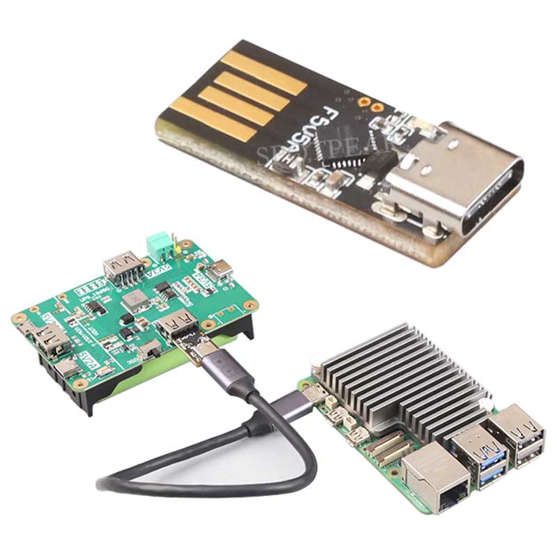 Raspberry Pi 5 USB A C Mini PD - огляд і ціна Banana Pi Bpi-M5