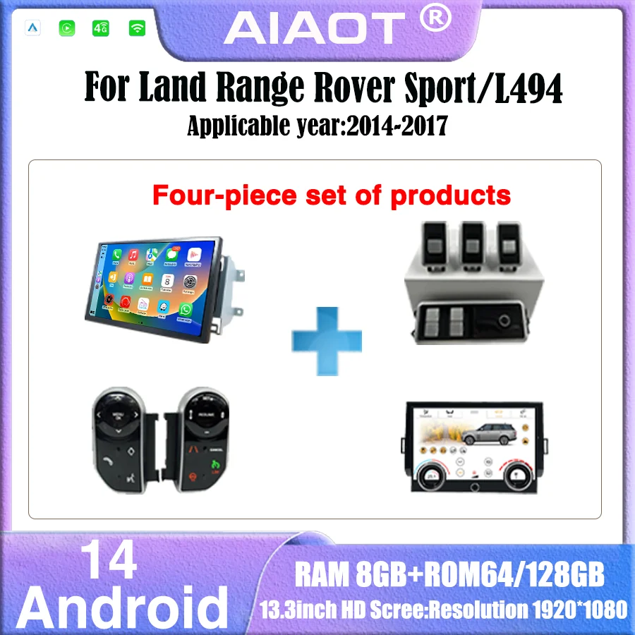 13.3inch Android14 Carplay Mul - огляд і ціна Khadas Vim4 8Gb