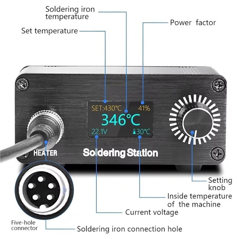 AB11-T12 For Home Repairing So - огляд і ціна Soldering Station T12 Oled