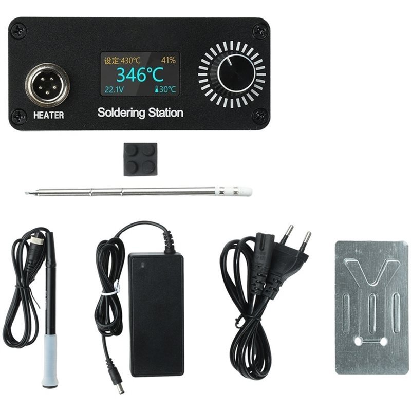 B23B T12 For Home Repairing So - огляд і ціна Soldering Station T12 Oled
