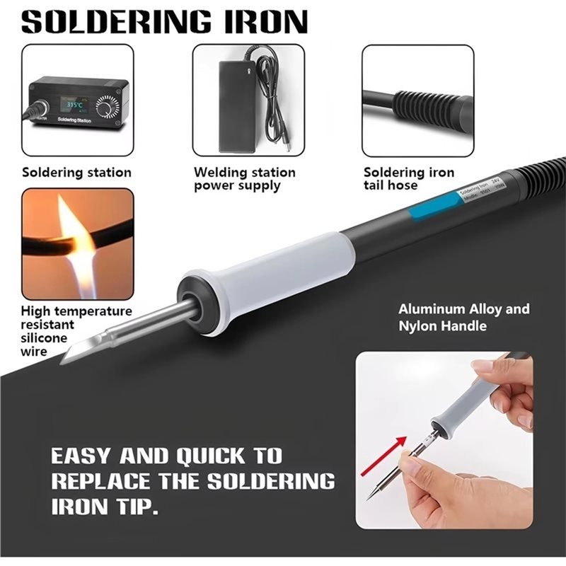 B23B T12 For Home Repairing So - огляд і ціна Soldering Station T12 Oled