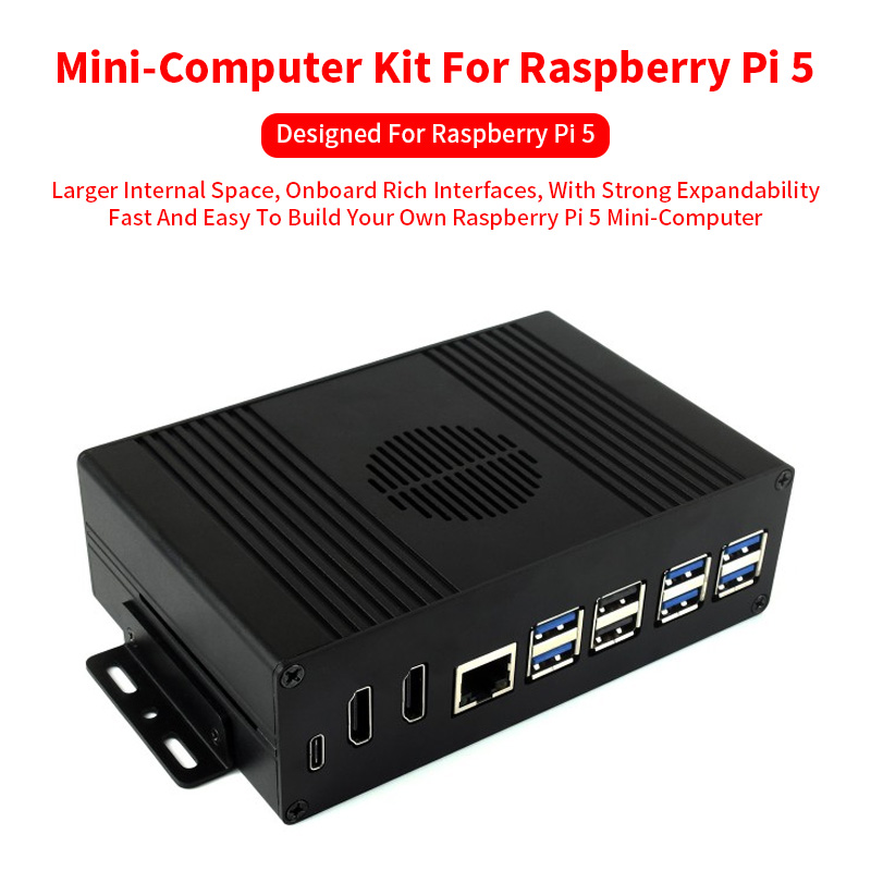 Raspberry Pi 5 All-In-One Mini - огляд і ціна Raspberry Pi 5 8Gb Kit